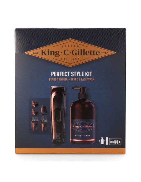 Recortador de barba style master con accesorios