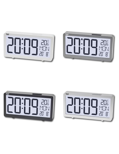 Despertador digital, colores surtidos