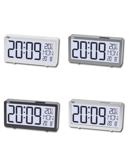 Despertador digital, colores surtidos