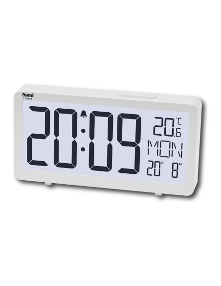 Despertador digital, colores surtidos