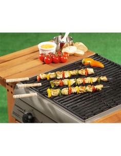 Brochetas de 38,5 cm para barbacoa, 4 uds 2
