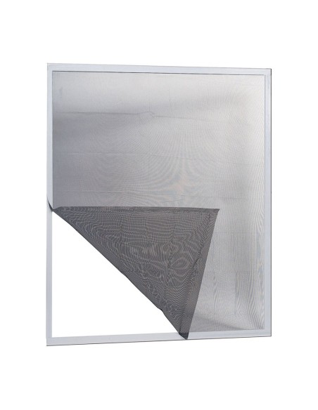 Mosquitera adhesiva, gris, 130 x 150 cm