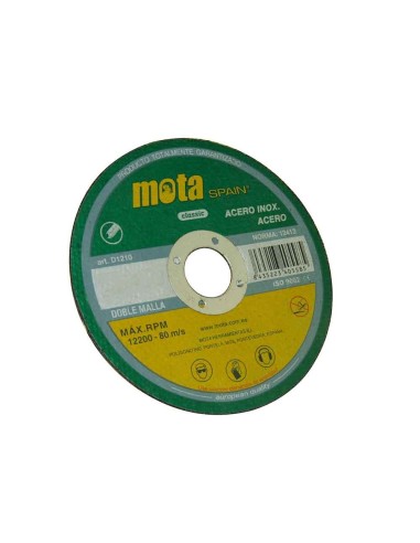 Disco corte a inox 180 x 2.5 x 22.23 mm