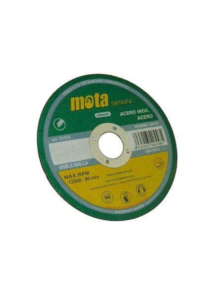 Disco corte a inox 180 x 2.5 x 22.23 mm