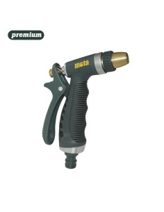 Pistola de riego aluminio ar21 con conector