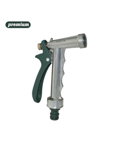 Pistola de riego aluminio ar12 con conector