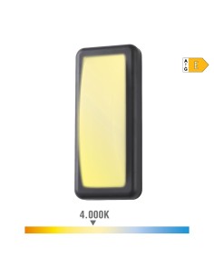 Aplique led rectangular 6w 450 lm 4000k luz dia ip65 2