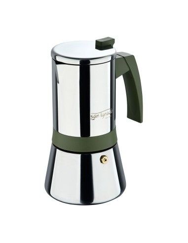 Cafetera de acero inoxidable, experto, 6 tazas, ø10,5 x 19 cm