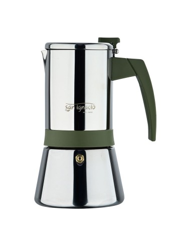 Cafetera de acero inoxidable, experto, 6 tazas,...