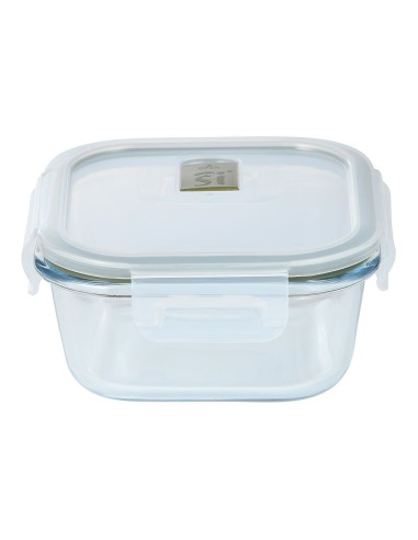 Fiambrera hermética cuadrada borosilicato,...