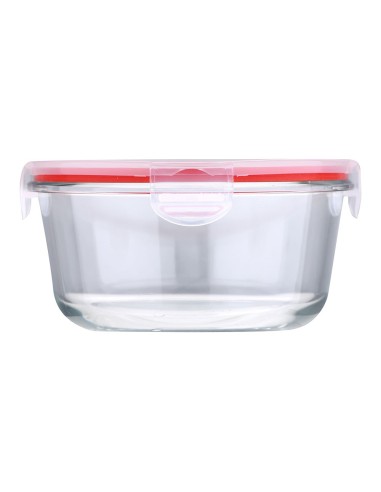 Fiambrera hermética redonda borosilicato,...