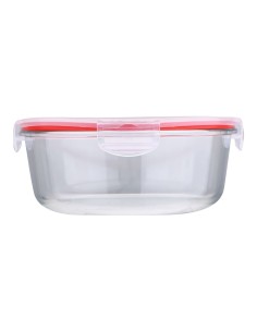 Fiambrera hermética redonda borosilicato, toledo, 1200 ml, ø19 x 8 cm 2