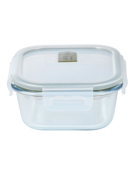 Fiambrera hermética redonda borosilicato, toledo, 1200 ml, ø19 x 8 cm