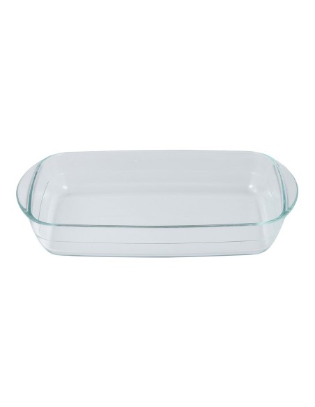 Fuente rectangular de vidrio de borosilicato, para horno, experto, 2 l, 32,5 x 20,2 x 5,2 cm