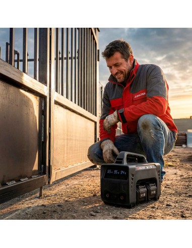 Equipo soldador, solbat sb-120 90a + 2 baterías...