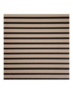 Revestimiento autoadhesivo 3d, color roble con fondo de fieltro gris antracita, loseta de 58x58cm, 6 unidades