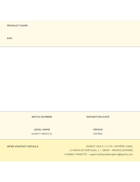 Bombilla tubular roja melatonina e27 8 w, 2 uds