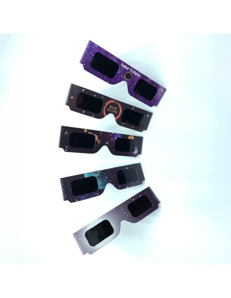 Gafas para eclipse solar modelos variados