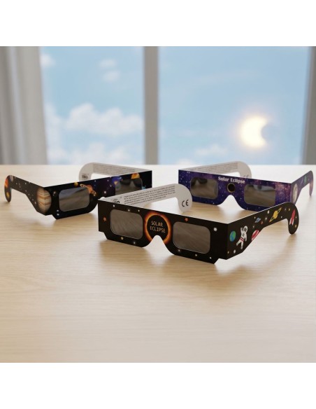 Gafas para eclipse solar modelos variados