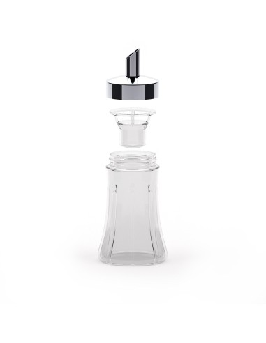 Azucarero de cristal con dosificador modelo 1969