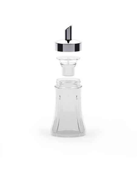 Azucarero de cristal con dosificador modelo 1969