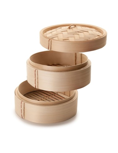 Vaporera de bambú, ø20 cm
