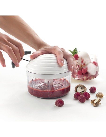 Picadora de verduras giratoria manual, rotomac, 500 ml, ø12 x 11 cm