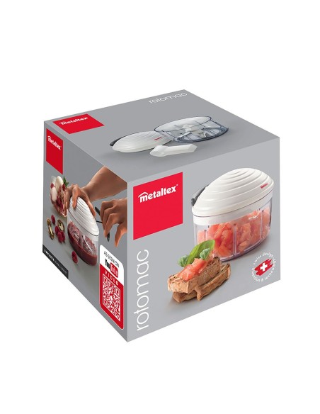 Picadora de verduras giratoria manual, rotomac, 500 ml, ø12 x 11 cm