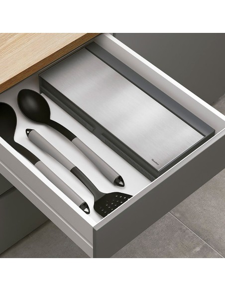 Triple dispensador de pared para rollos, tango, 38 x 6 x 17 cm