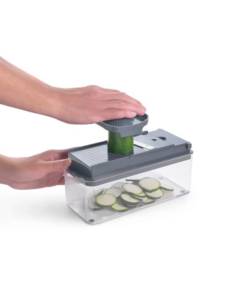 Cortador y rallador de verduras, slice- cube, 23,5 x 10,5 x 14 cm