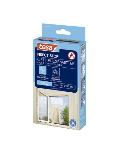 Mosquitera adhesiva blanca 130 x 150 cm