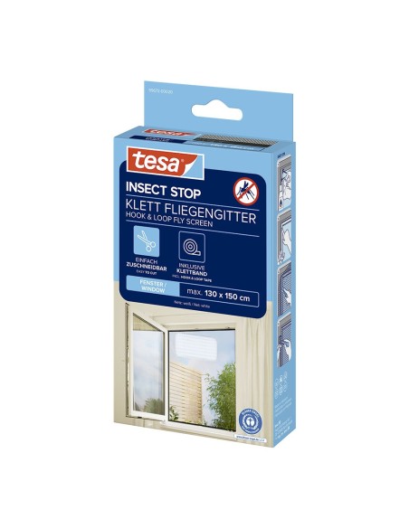 Mosquitera adhesiva blanca 130 x 150 cm