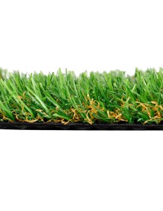 Césped artificial verde 40 mm, modelo otoño, 1 x 5 m 2