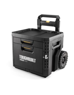 Caja de herramientas con ruedas de 2 cajones con cierre, stacktech, 53 x 40,5 x 47,7 cm 2