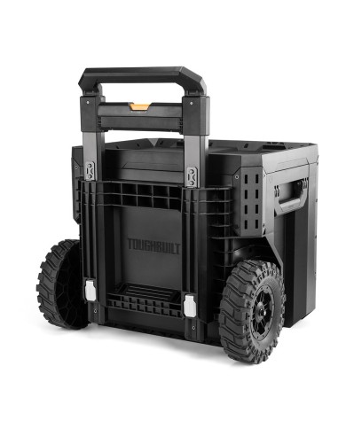 Caja de herramientas con ruedas de 2 cajones...