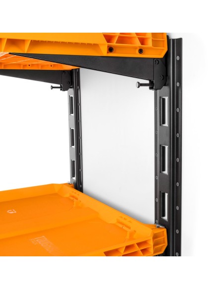 Sistema de 2 estantes stacktech, 53 x 40,5 cm