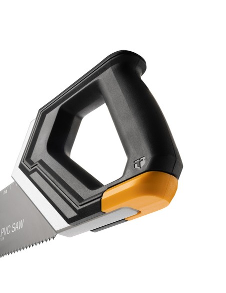 Serrucho para pvc 450 mm, acero alto carbono, 10 tpi