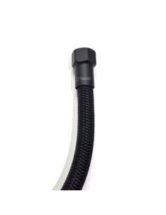 Latiguillo flexible negro 40 cm h - h 3/8 pulg