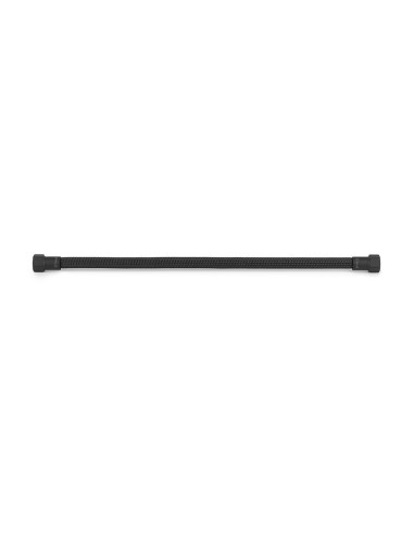 Latiguillo flexible negro 40 cm h - h 3/8 pulg