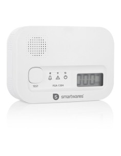 Detector blanco de monóxido de carbono, 85 db