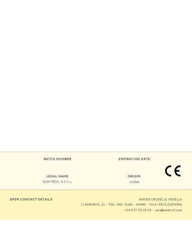 Portalámparas porcelana e14 beige (envasado)