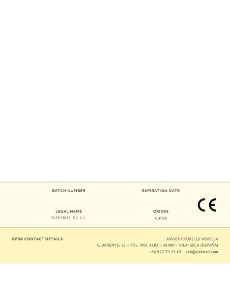 Portalámparas porcelana e14 beige (envasado)