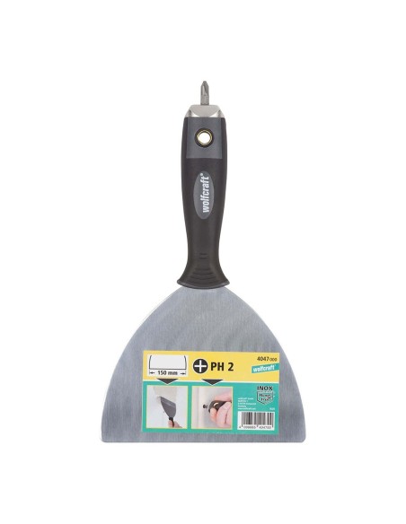 Espátula ancha profesional 150 mm + ph2