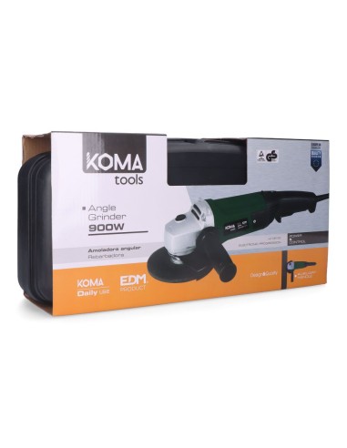 Maletín amoladora eléctrica 900 w, disco ø115...