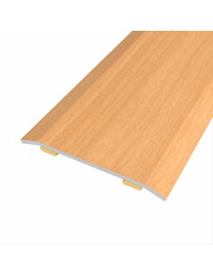 Junta de acero para mismo nivel, 40 x 3,5 mm, adhesiva, flooring, roble oscuro, 166 cm