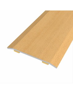 Junta de acero para mismo nivel, 40 x 3,5 mm, adhesiva, flooring, roble rústico, 166 cm