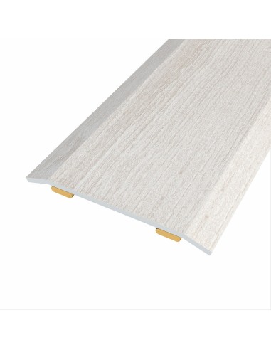 Junta de acero para mismo nivel, 40 x 3,5 mm, adhesiva, flooring, roble gris, 166 cm