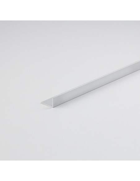Perfil bricolaje ángulo l aluminio plata 1000 x 40 x 15 mm