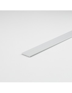 Perfil bricolaje pletina aluminio plata 1000 x 25 x 2 mm