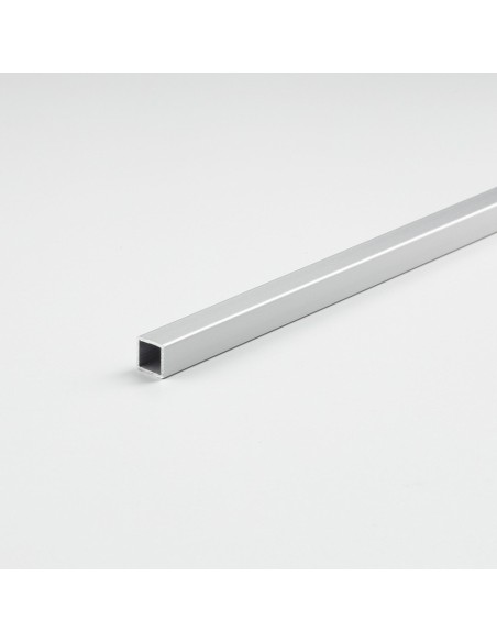 Tubo cuadrado aluminio anodizado 1000 x 20 x 20 mm